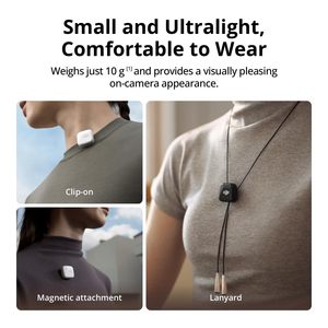 DJI Mic Mini Wireless Lavalier <b>Microphone</b> 1 TX 1 RX Small Clip On Design for Interview Vlog Recording Kit - Product Image 6