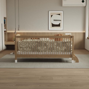 <span class=keywords><strong>Lit</strong></span> d'enfant convertible moderne en bois massif avec barrières de sécurité et échelle, design écologique, gain de place compact <span class=keywords><strong>pour</strong></span> chambre d'enfant - Product Image 4
