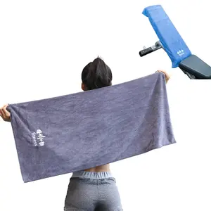 Serviette de gymnastique personnalisée en microfibre, serviettes de sport de Yoga en plein air avec logo, serviettes de gymnastique personnalisées absorbant la sueur et à séchage rapide