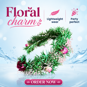 Corona de <span class=keywords><strong>Flores</strong></span> Secas Boho <span class=keywords><strong>para</strong></span> Novia, Guirnalda Floral Eterna, Tocado Romántico <span class=keywords><strong>para</strong></span> Boda, Aniversario, Fotografía en la Playa - Product Image 1