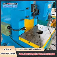 Poinçonneuse ouverte CNC 80T & 160T avec plaque d'or de table fixe et composants de roulement de noyau Livraison directe