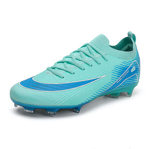 Chaussures <span class=keywords><strong>de</strong></span> football pour adultes unisexes, coque en maille, stabilité du milieu du pied, cadre antidérapant, semelle extérieure <span class=keywords><strong>de</strong></span> soutien, performance sur terrain FG HG AG - Product Image 4