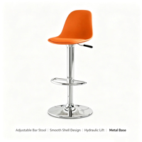 Vente en gros d'usine : Tabourets de bar et ensembles de chaises de restaurant, tabourets de bar pivotants en cuir PU pour cuisine et chaises de bar