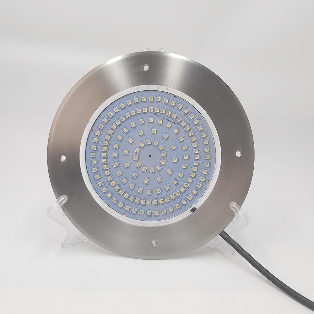 Jiadengcai RGB DC12V IP68 Rated Swimming Pool Lamps 304 Stainless Steel Underwater Lights