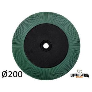 Brosse radiale à poils 3M, fil droit, Type S, Ø 200mm, Grain 50 - Product Image 1