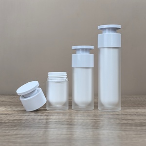 บรรจุภัณฑ์เครื่องสำอาง ขวดโลชั่นแบบปั๊มสุญญากาศสุดหรู ขวดพลาสติกสำหรับผลิตภัณฑ์บำรุงผิวหน้า รองพื้น 30 มล. 50 มล. ขวดปั๊มสุญญากาศ - Product Image 4