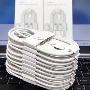 สายไนลอนถัก60W ชนิด PD-C ถึง Type-C สายชาร์จเร็วสำหรับ Phone16 1เมตรสาย USB-C ข้อมูลพร้อมกล่องบรรจุ - Product Image 2