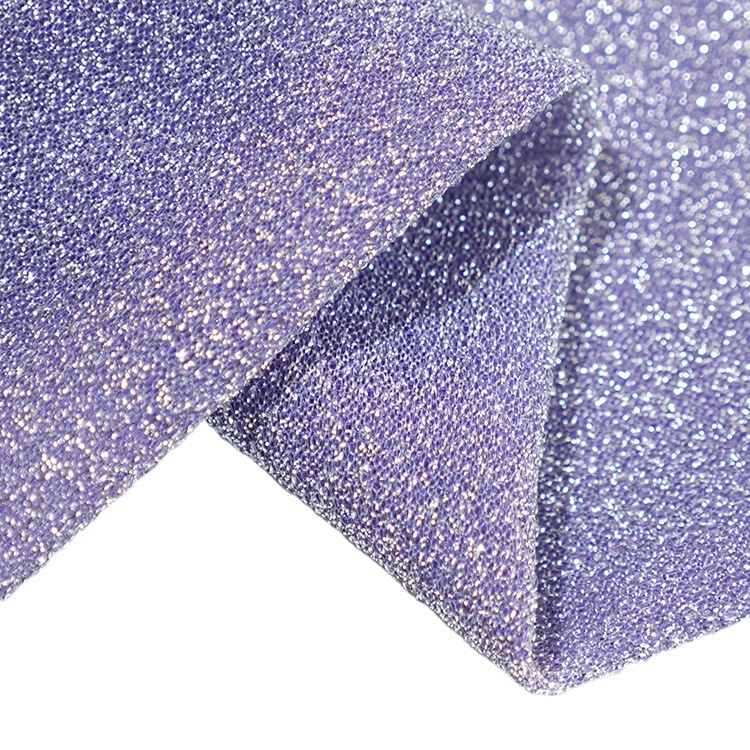 Classic Plaid Desgin Shiny Polyester Acrylic