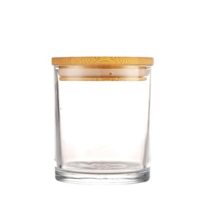 Pot carré transparent vide pour bougie aromatique - Product Image 4