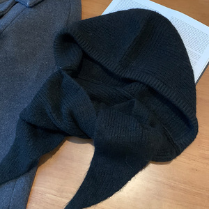 Vente en gros d'écharpe à capuche tricotée d'hiver Chapeau d'hiver à capuche en polaire Cache-cou pour l'extérieur <span class=keywords><strong>Cagoule</strong></span> de ski en polaire coupe-vent - Product Image 4