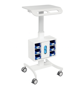 Chariot médical mobile réglable en hauteur pour ordinateur portable et tablette, chariot VESA pour clinique dentaire et équipement hospitalier - Product Image 1