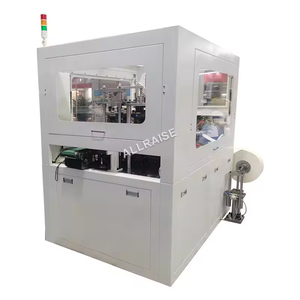 Automatische Papieren Bekerdop Vormmachine Papier Voedselcontainerdeksel Snijmachine Papierbakdeksel Makende Machine - Product Image 3