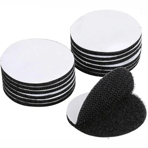60mm Fixation Points <span class=keywords><strong>Autocollant</strong></span> Velcroes Ruban Adhésif Antidérapant <span class=keywords><strong>Autocollant</strong></span> pour Drap de Lit Canapé Tapis Antidérapant Auto-Adhésif - Product Image 1
