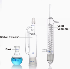 Appareil d'extraction Soxhlet en verre borosilicate 3.3, 250 ml, 500 ml, 1000 ml, prix usine bas - Product Image 2
