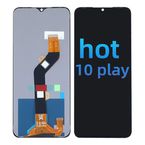 ชุดประกอบหน้าจอสัมผัส LCD คุณภาพสูงสำหรับเครื่องอ่านพิกัดหน้าจอสำหรับ IX Hot 10 Play สำหรับ Infinix หน้าจอ X688 10 Play - Product Image 1