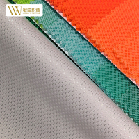 Tissu en polyester respirant et imperméable à 3 couches avec maille warp pour la doublure des chaussures de sport d'extérieur, OEM ODM, stock disponible