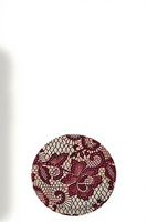 Coque de téléphone hybride double couche 2-en-1 personnalisée à motif floral rose rouge en dentelle pour iPhone 17, coque mobile par sublimation pour iPhone 17 16 15 Pro Max
