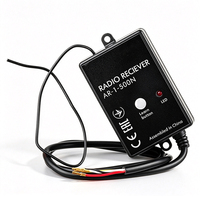 ALUTECH Récepteur RADIO AR-1-500N 433.92MHz 12-24V AC/DC Récepteur de télécommande de barrière de porte de garage pour l'automatisation des portes