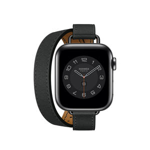 <span class=keywords><strong>Cinturino</strong></span> Sottile da 14mm per <span class=keywords><strong>Apple</strong></span> <span class=keywords><strong>Watch</strong></span> <span class=keywords><strong>Ultra</strong></span> S10 9 8 7 42mm 44mm 46mm 49mm, Doppio Giro in <span class=keywords><strong>Pelle</strong></span> - Product Image 3