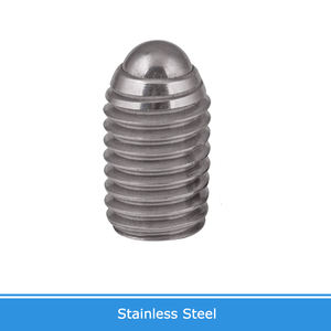 M2.5 M3 M4 M5 M6 M8 M10 M12 304 acier inoxydable hexagone à six pans creux Allen ressort boule plongeur sans tête point vis boulon - Product Image 3