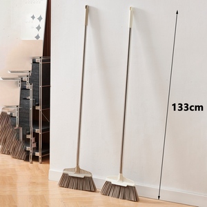 Balai à long manche américain de 133 cm, épaissi, robuste, pour garage, en acier inoxydable, pour le <span class=keywords><strong>nettoyage</strong></span> des sols domestiques - Product Image 1