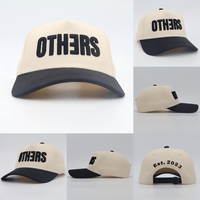 Gorra de Béisbol de Cinco Paneles Personalizada con Bordado de Cuero de Dos Tonos, MOQ Bajo, Ajustable, con Estampado Puff, Gorras Deportivas Richardson Trucker