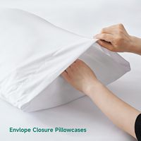 Vente flash - Ensemble de draps de lit de luxe 4 pièces, faciles à installer et rafraîchissants, pour hôtel