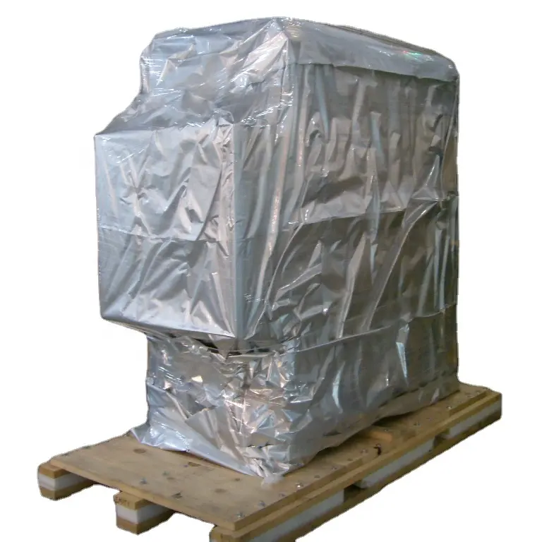 Korrosions schutz Aluminium folie Vakuum verpackungs folien beutel für Paletten-und Maschinen feuchtigkeit schutz vci Aluminium Foil Cubic Bag