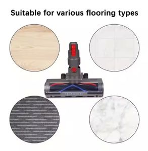 Pour <span class=keywords><strong>Dyson</strong></span> V7 V8 V10 <span class=keywords><strong>V11</strong></span> V15 aspirateur électrique <span class=keywords><strong>tapis</strong></span> <span class=keywords><strong>brosse</strong></span> de sol accessoire pièces manuel usine <span class=keywords><strong>brosse</strong></span> de remplacement pour voitures - Product Image 5