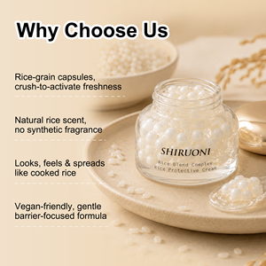 <span class=keywords><strong>Crema</strong></span> Facial Personalizada con Logotipo, Mezcla de Arroz Compleja, <span class=keywords><strong>Crema</strong></span> Protectora con NAD y Ácido Hialurónico, Calma el Enrojecimiento - Product Image 4