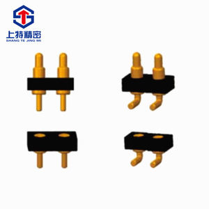 <span class=keywords><strong>Pin</strong></span> Pogo de Metal Shangte con Recubrimiento de Latón Dorado, de Una o Varias Líneas, Diámetro Personalizable - Product Image 5