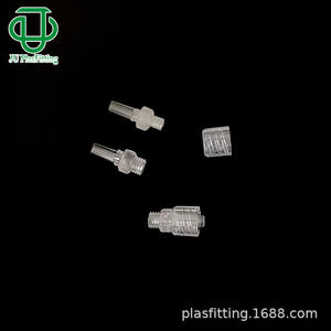 High Quality PP-PC <b>Medical</b> Plastic Luer External Thread Connectors with Square Head Nuts Precision Fasteners - Product Image 4
