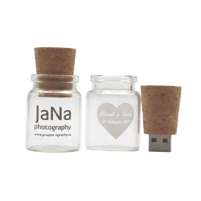 Drift Bottle Pendrive Brindes Memoria Usb Stick Wooden Usb Key Glass Cork USB Memory Flash Drive logo Disk Glass Wood Pen Drive
