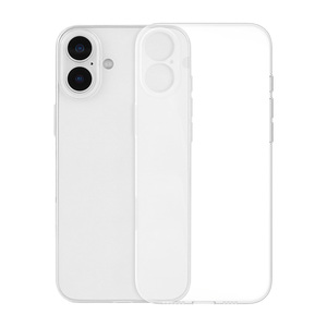 NOUVEAU pour <span class=keywords><strong>iPhone</strong></span> 16 Case Slim Clear 0.6MM Ultra Thin Hand Feel Phone Case Transparent Cover pour <span class=keywords><strong>iPhone</strong></span> 16 Pro Max Clear Case - Product Image 3