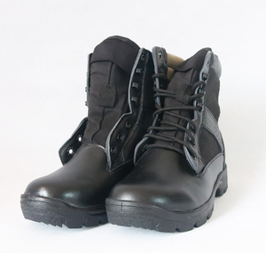 Bottes tactiques noires personnalisées DF0601 à tige haute, légères, pour la sécurité - Product Image 3