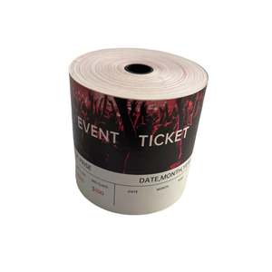 Tickets thermiques personnalisés 2025 pour les tombolas et les loteries, impression instantanée - Product Image 3