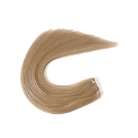 Extensions de cheveux humains vierges de luxe 100% naturels, cheveux européens, invisibles, à teinture unique/super double, trame en PU, qualité 9A-12A