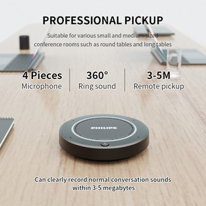 Microphone de conférence <span class=keywords><strong>Philips</strong></span> Original 5.8G, microphone de table filaire pour salle de réunion, rayon de capture de 4 m, PSE0400 - Product Image 3