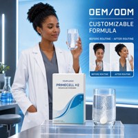 Comprimés effervescents d'eau hydrogénée OEM ODM, formule personnalisée, support d'emballage sur mesure pour les marques sportives et de style de vie