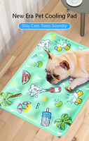 Tapis rafraîchissant pour animaux de compagnie en plastique de nouvelle génération, formule de gel rafraîchissant améliorée, doux comme du gelée, sûr et non toxique, pour chiens et chats, plusieurs tailles