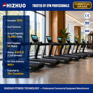 มอเตอร์ Shizhuo AI ควบคุม CE 7 แรงม้า ขนาด 23.8 นิ้ว ปรับความชันได้ 20 ระดับ พร้อมระบบตรวจวัดอัตราการเต้นของหัวใจ สำหรับฟื้นฟูสมรรถภาพร่างกาย ออกกำลังกาย วิ่ง และใช้งานเชิงพาณิชย์ หน้าจอ TFT - Product Image 4