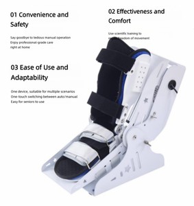 Máquina inteligente para ejercitar y estirar los músculos del pie y tobillo, con rango de ángulo de 30~130 grados, para rehabilitación del tobillo en casa. - Product Image 4