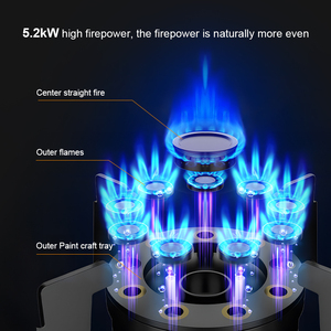 Appareils de conception moderne <span class=keywords><strong>cuisinière</strong></span> à gaz électrique à 2 brûleurs avec batterie - Product Image 3