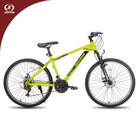 JOYKIE Fabrication Vélo Prix Direct Usine Vélo de Montagne VTT 21 Vitesses Acier 26 Pouces