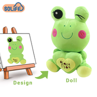 Jouet en peluche personnalisé à faible MOQ avec rembourrage en coton PP, design d'animal en peluche, poupée anime 11-30cm, unisexe, fournisseur OEM avec logo