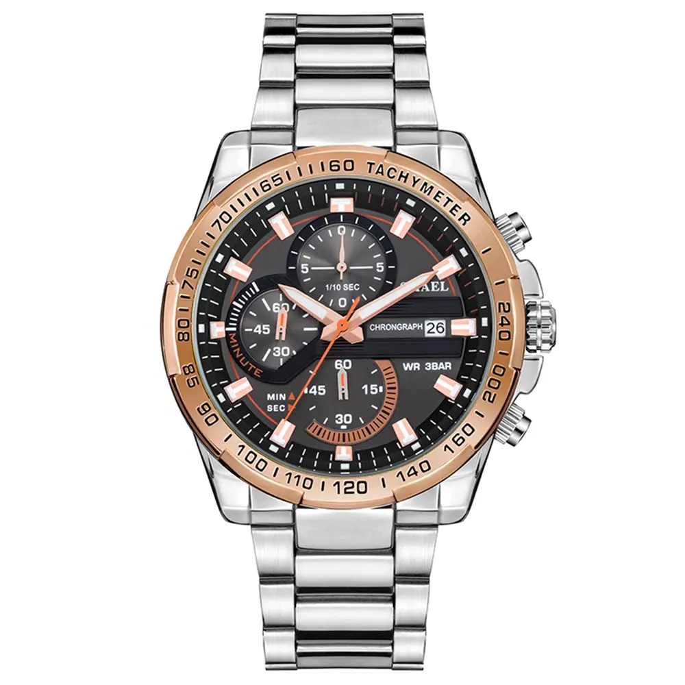 Rose Gold Mens Watch cheap