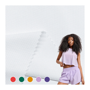 Tela de Punto Premium de Alta Calidad, Material Birdeye, Tela de Ojal 100% Poliéster para Confección de Ropa - Product Image 1