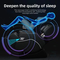 Sillón de Masaje Multifuncional Red Dragon Health, Tipo Split, Exportación Internacional, Totalmente Automático, con Enchufe, para Todo el Cuerpo