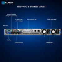 Servidor Rack Original ThinkSystem SR250 V3 1U, Formato PCIe 5.0, Alto Desempenho para Computação em Nuvem Empresarial Usado