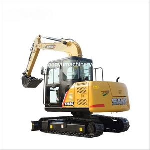 Marque chinoise réputée Sany SY65C, excavatrice hydraulique sur chenilles d'occasion, 6 tonnes, moteur et pompe, composants principaux, garantie 1 an, en vente - Product Image 1